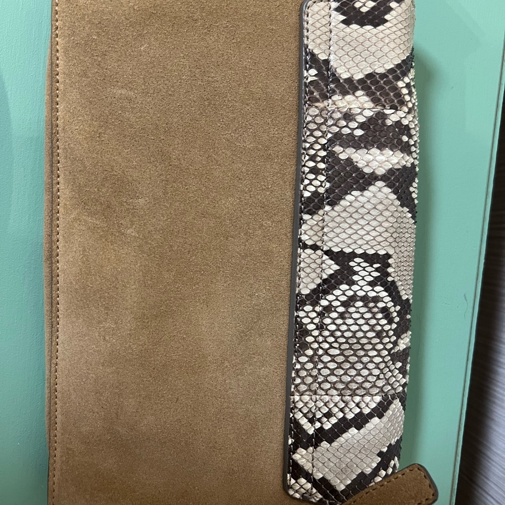 Chloe Faye Shoulder Bag Leather and Python - Picture 5 of 10
